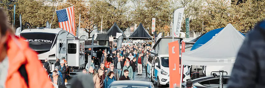 Succès de la première journée du Suisse Caravan Salon 🤩