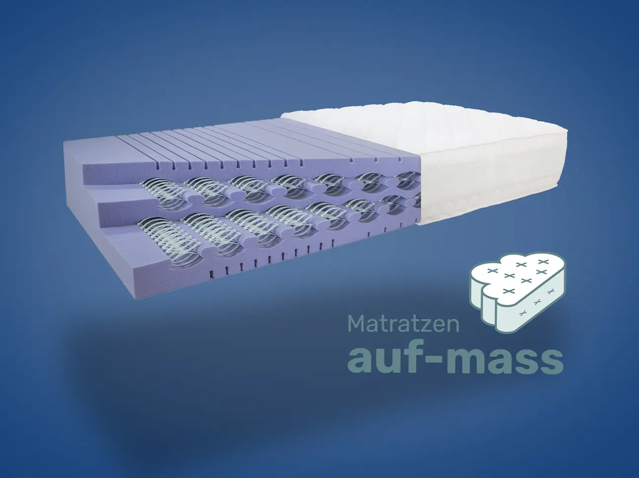 Matratzen auf-Mass - FLEXIMA® De Luxe
