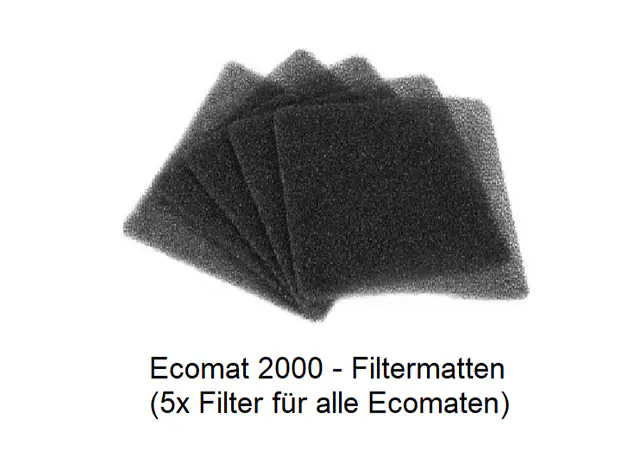 Ecomat 2000 - Filter