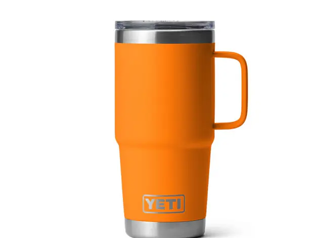 YETI Rambler Travel Mug 20 Oz orange