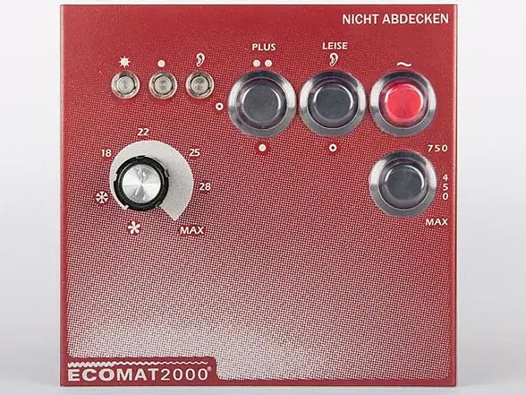 Ecomat 2000 - Select Hochsee (rubinrot)