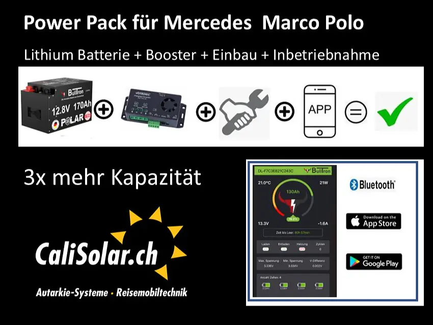 Lithium Batterie Marco Polo Mercedes