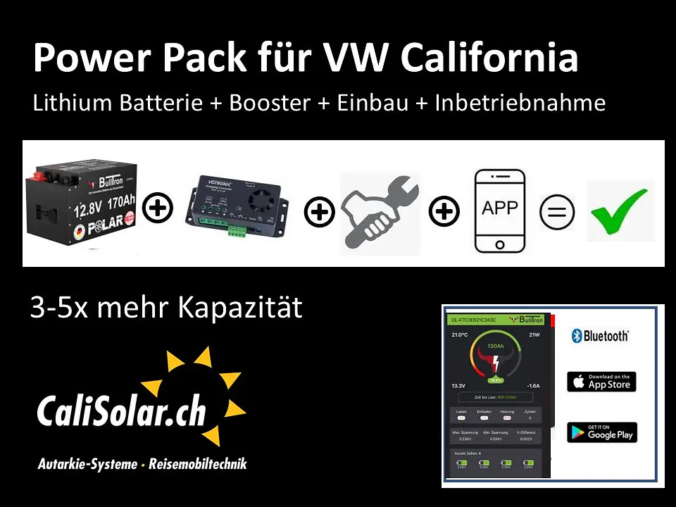 Power Pack für VW California T5/T6/T6.1