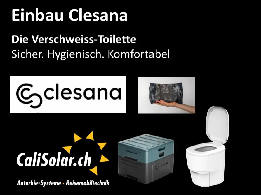 Clesana - Einbau Verschweiss Toiletten