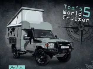 Tom’s WorldCruiser 5  Découvrez l'ingéniosité du WorldCruiser 5 et échangez avec notre équipe sur vos projets de voyage.  Entdecken Sie die durchdachten Lösungen des WorldCruiser 5 und sprechen Sie mit unserem Team über Ihre Reisepläne.