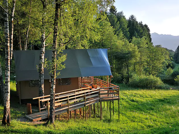 Safari-Lodge-Zelt