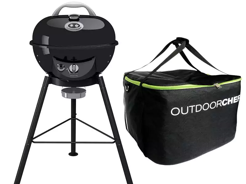 Gaskugelgrill - Outdoorchef Chelsea 420G inkl. Camping-bag